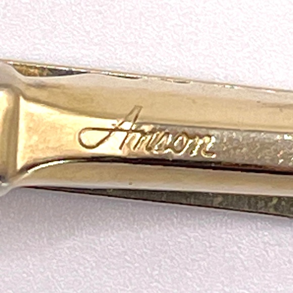 Vintage Signed Lot Tie Bars 3 Cufflinks 2 Pr Hickok Dante LaMode Anson - Picture 6 of 15